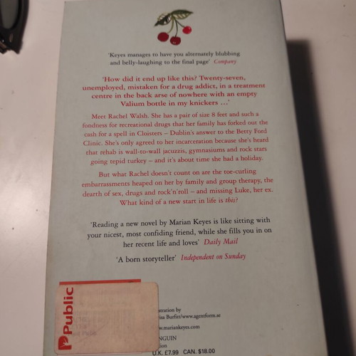 Rachel's Holiday book like new by Marian Keyes
