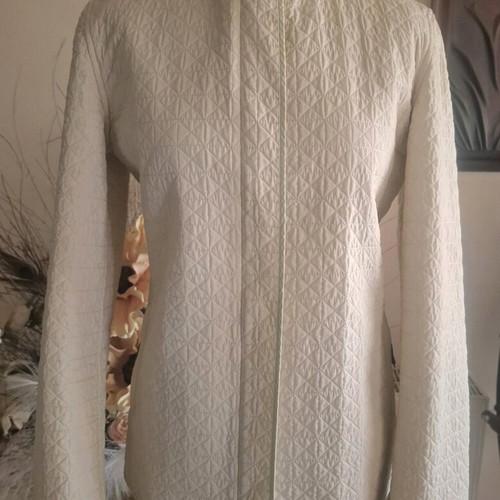 Weekend Max Mara pique jacket like new, beige, size M