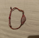 Bracelet new, adjustable size, pink