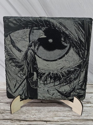 Engraved volcanic stone Uchiha Itachi Naruto new
