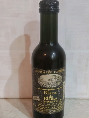 Συλλεκτικό Blanc de blancs Domaine Carras 1994 Ολυμπιακής Αεροπορίας σαν καινούργιο