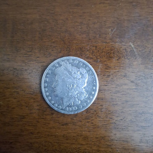 Silver Coin 1 Dollar 1889 used Morgan Dollar