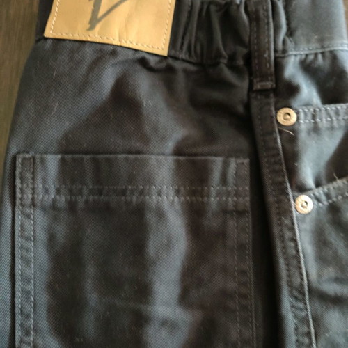 Grey denim pants used, very good condition