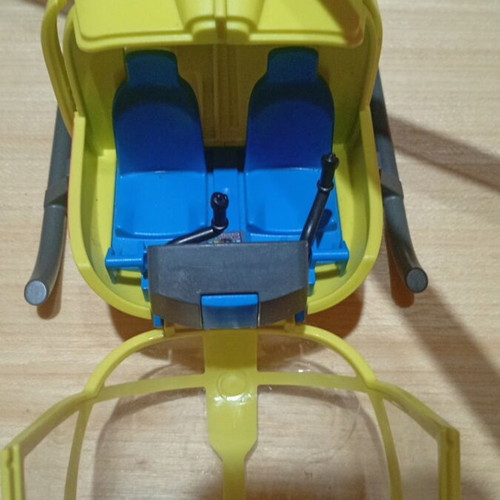 Playmobil EKAB Helicopter like new, missing some parts
