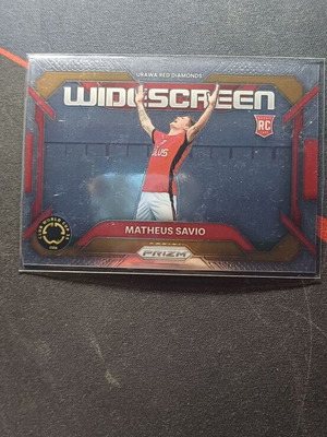Panini Prizm FIFA Club World Cup 2025 Matheus Savio Widescreen Silver Prizm card like new