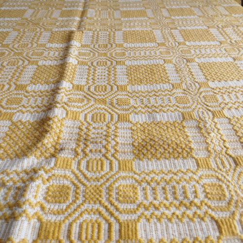 Woven loom blanket new