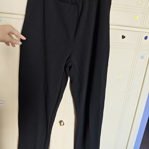 Black Pants size XL like new, made in Greece