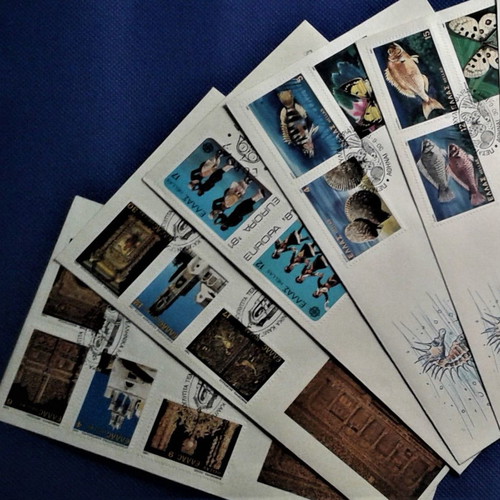 First Day Covers 1981, pack of 9