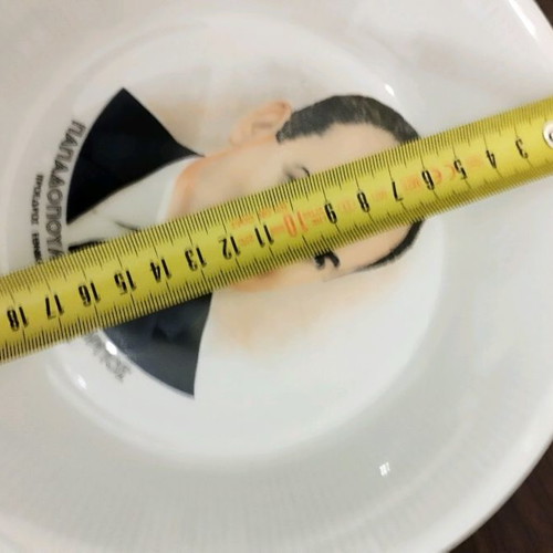 Royal plates and Georgios Papadopoulos collectible plate