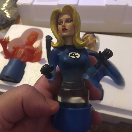 Fantastic Four Busts Triple Pack like new with box