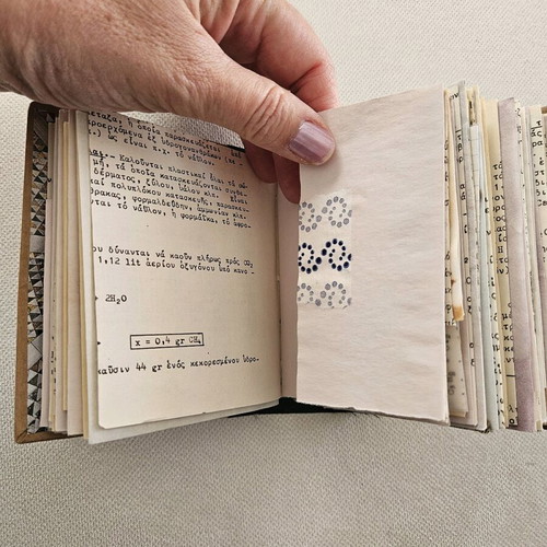 Handmade notebook The Mosaic of the Heart new