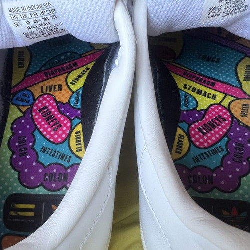 Adidas SuperstarX Pharrell Williams Supershell Anime men's trainers