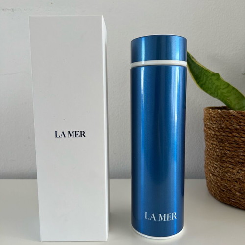 La Mer thermos new with infusion basket