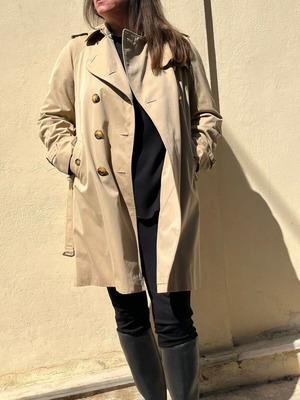 Burberry London Heritage Trench Καμπαρντίνα mid-length, σαν καινούργιο, μπεζ