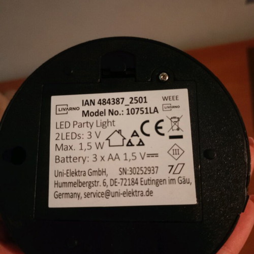 Party light ball new