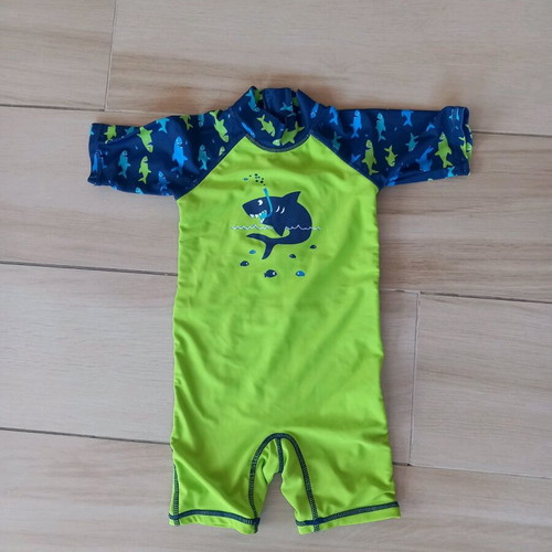 One-piece swimsuit like new, for 1-1.5 years old