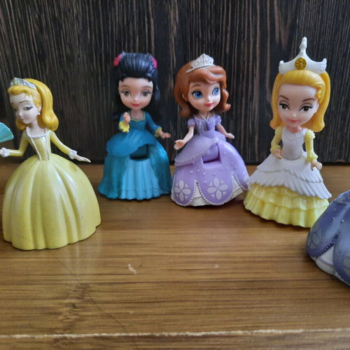 Sofia the First princess figures, set of 5