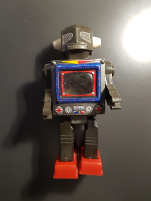 Τσιγκινο - πλαστικο ρομποτ μεταχειρισμένο, Made in Japan