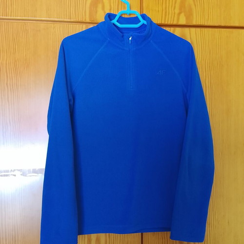 4F fleece jacket for boy 12 years used, blue