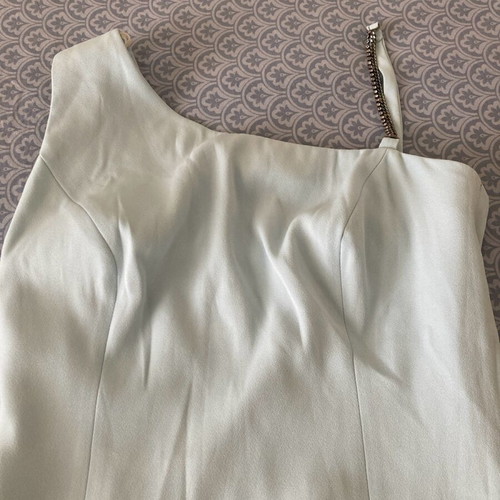 Turquoise evening set like new, medium dress with jacket