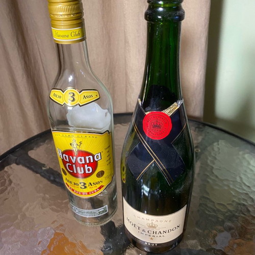 Decorative drinks used