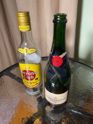 Decorative drinks used