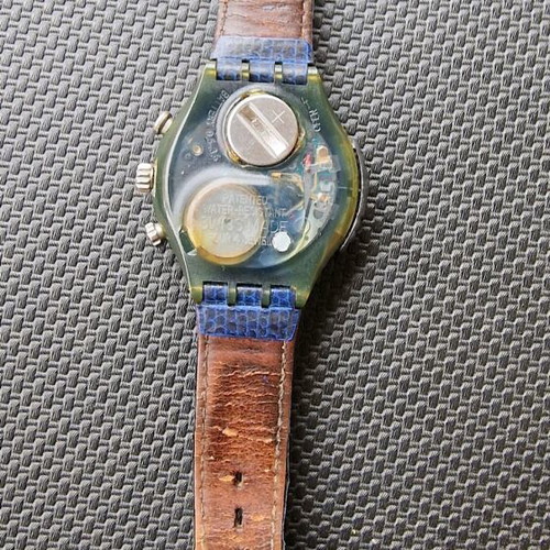 Swatch Chrono Alarm SON401 Point d'Orgue AG1997 used collectible watch