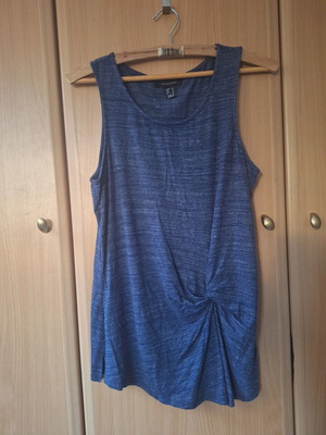 Atmosphere Blue Sleeveless Top size M 38 like new