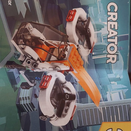 Lego 3 in 1 set with instructions without box 31071 like new