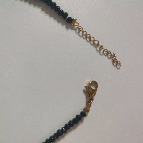 Necklace new with semi-precious agate stones and natural pearl