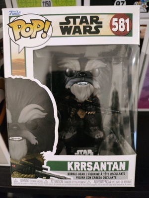 Funko Pop Star Wars Krrsantan like new