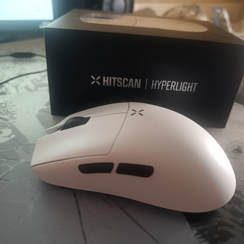 Hitscan Hyperlight white gaming mouse