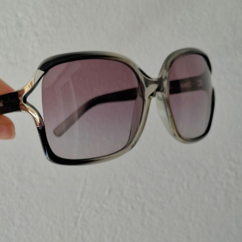 Sunglasses like new, black and purple