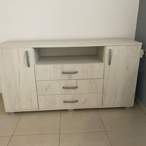 Buffet console like new, compact and functional for living room