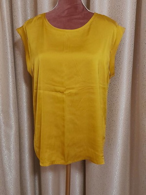 Μπλούζα Opus σαν καινούργια, μουσταρδί, μέγεθος 42 (M-L)