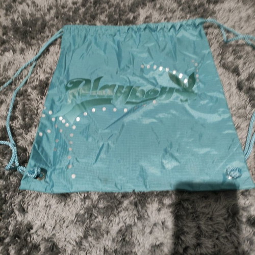 Playboy backpack used in petrol color