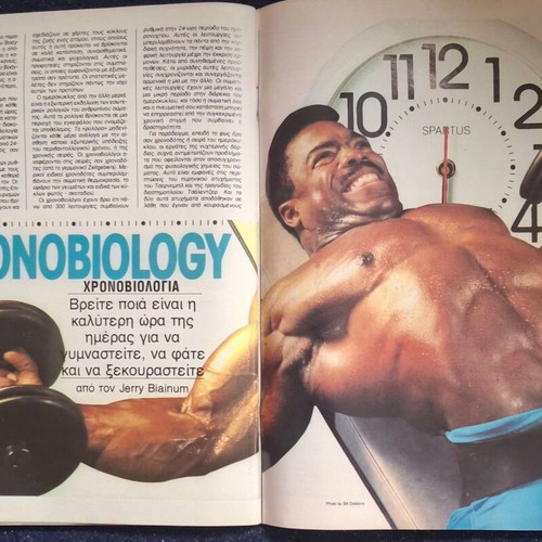 Muscle and Fitness issue 10 1988 like new