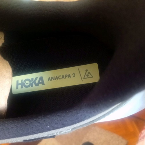 Hoka M Anacapa 2 Low GTX new, athletic shoes, gray, size 47