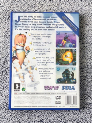 Worms 3D PlayStation 2 used with manual