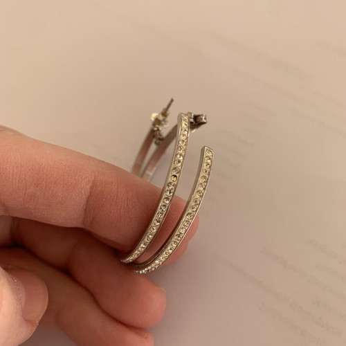 Folli Follie earrings with small wear