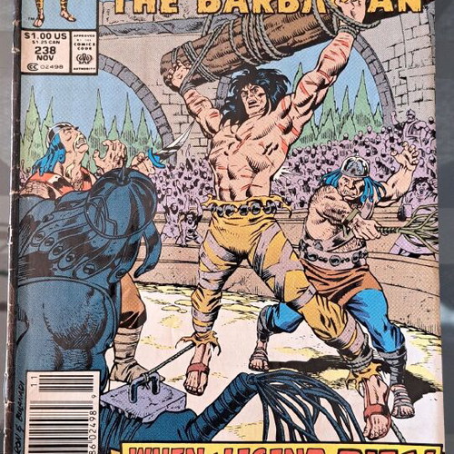 Conan the Barbarian issue 238 used Marvel Comics