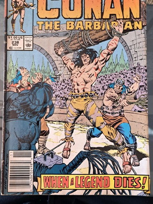 Conan the Barbarian issue 238 used Marvel Comics