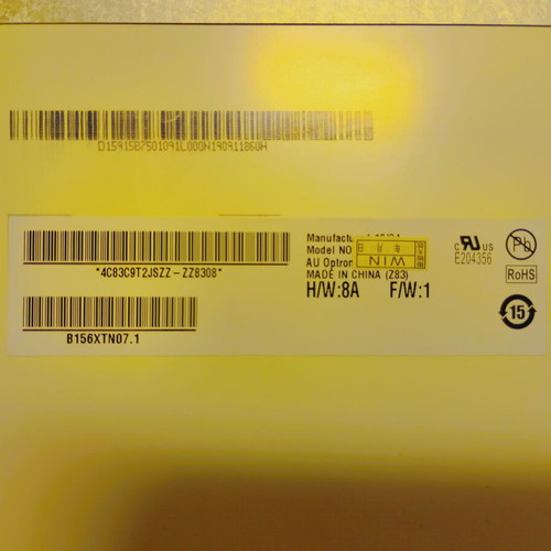 Laptop Screen 15.6" 1366x768 Glossy B156XTN07.1 Refurbished 30pin
