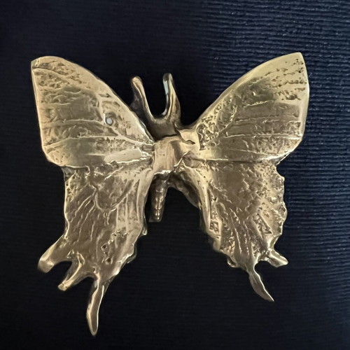 Decorative Butterfly from Collection of Solid Brass Items like new