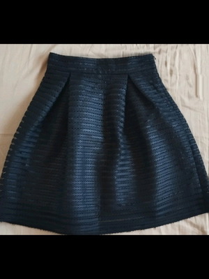 High-waisted black skirt "ENTER Fashion" size S new