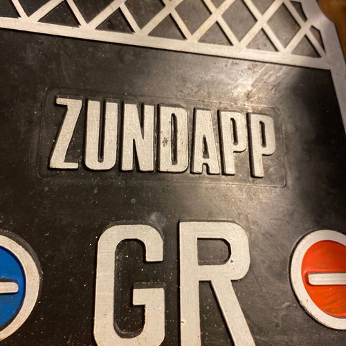 Zundapp NOS mudguard new, made in Greece