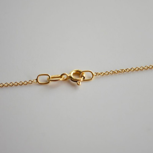 18k Gold Plated Silver Chain Necklace from Pari Fine Jewels new