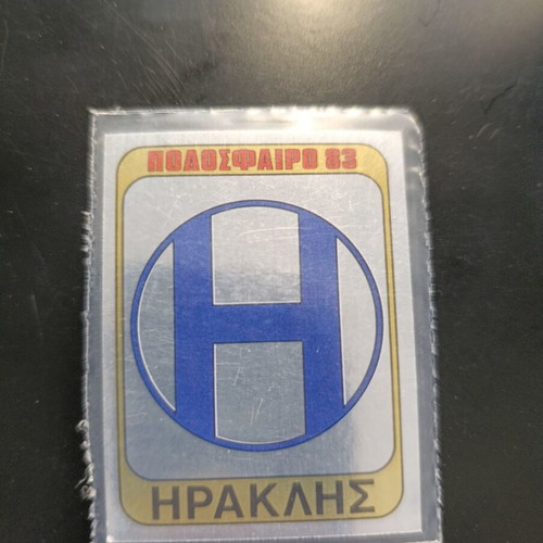 Panini Football 83 Heraklis Logo Sticker #96