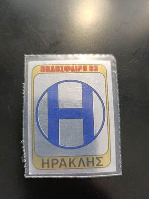 Panini Football 83 Heraklis Logo Sticker #96