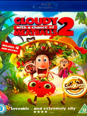 Cloudy with a Chance of Meatballs 2 Blu-ray